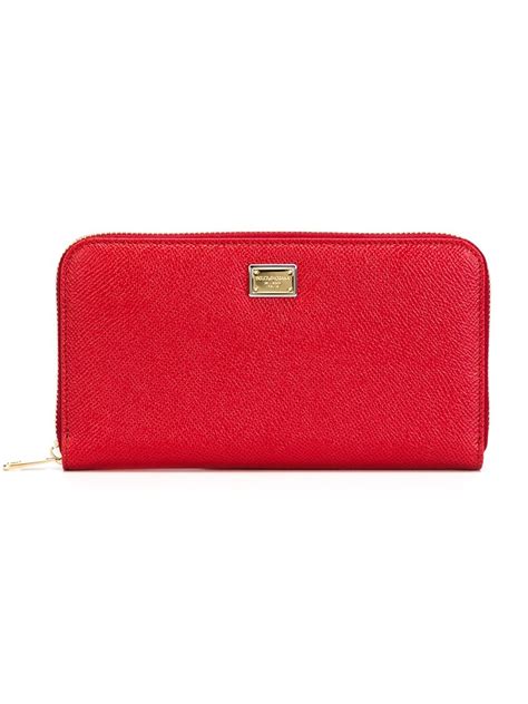 dolce gabbana chain wallet red|DOLCE GABBANA Dauphine Crystal Wallet On Chain Red.